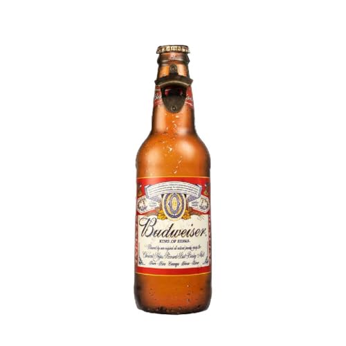 Image of Metal Bottle and Can Opener Bud w eser Beer Bottle Opener Wall Mount