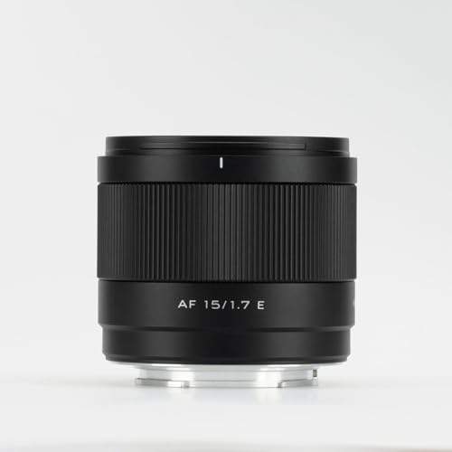 Image of VILTROX 15mm F1.7 E-Mount Lens for Sony, APS-C Ultra Wide Angle Autofocus Lens for Sony E-Mount Cameras FX30 ZV-E10 ZV-E10II A6700 A6600 A6500 A6400 A6300 A6100