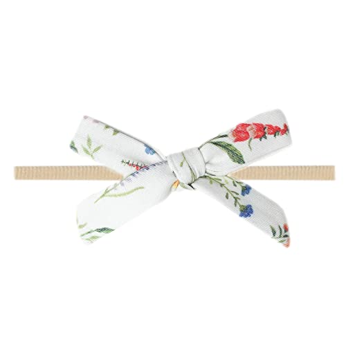 Image of Copper Pearl Baby Bows: Stylish Headbands for Baby Girls, Premium Soft and Stretchy Baby Headbands, Perfect for Newborns, Trendy Designs - Aspen