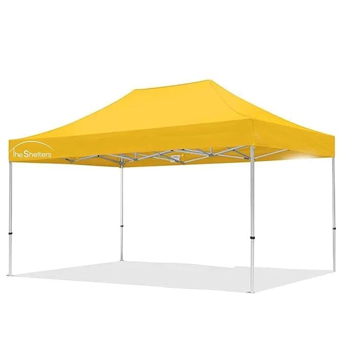 Image of THESHELTERS - 10x20 ft Outdoor Canopy Tent, Instant Foldable & Pop up Garden Gazebo Tent for Decoration, Party, Event, Wedding & Waterproof Tent