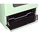 Unique Appliances UGP-30CR OF2 LG Propane Off-Grid Classic Retro Gas Range, Summer Mint Green; Stylish Retro Design; Heavy-Duty Zinc Cast Handles; Sealed Cast Burners