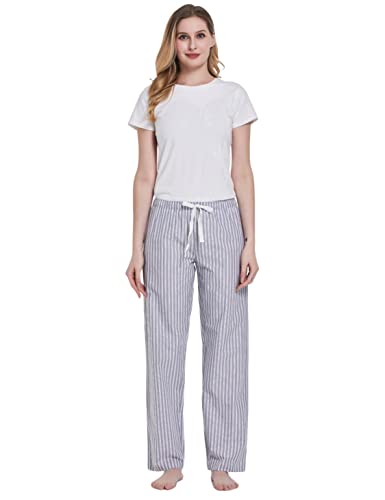Image of CYZ Women's 100% Cotton Poplin Pajama Pants