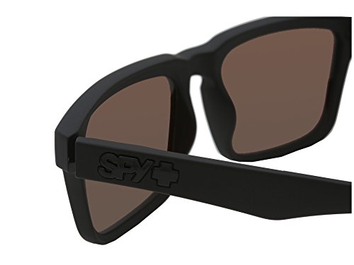 Spy Optics Helm Sunglasses Matte Black w/Bronze Polar with Green Spectra Polarized Lens4