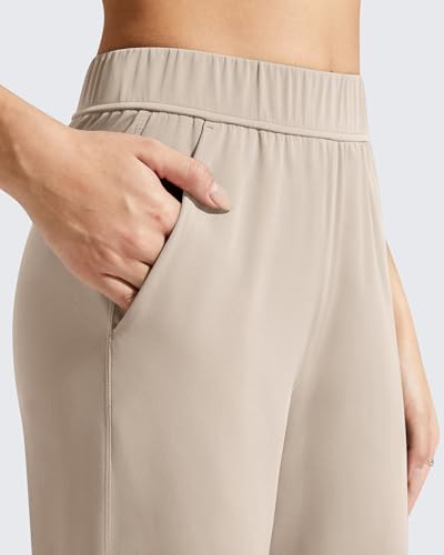 G4Free ShiftReady Women's Yoga Dress Pants with Pockets Wide Leg Work Pants Dressy Casual Trousers - Image 3
