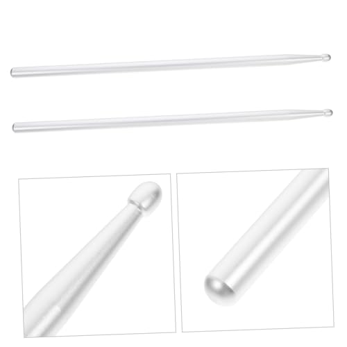 Baquetas para batería estilo 5A de aleación de aluminio, modelo universal para principiantes y niños, par de baquetas de práctica miniatura 7