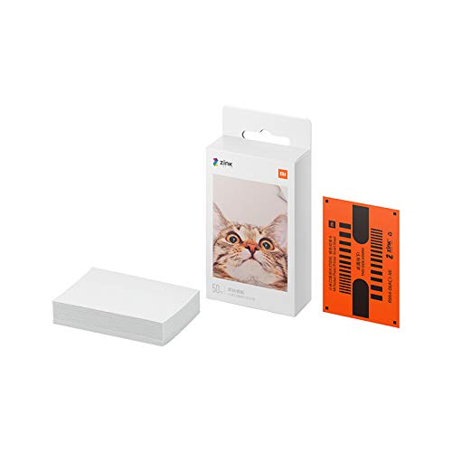 Mijia papier do drukarki kieszonkowej Xiaomi na 50 arkuszy, 3 x 50 mm, 50 szt
