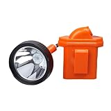 ZONE D'ÉCLAIRAGE LARGE : La lampe frontale LED pour mineurs est dotée d'une large coupelle en alliage d'aluminium, assurant une dissipation thermique rapide et un excellent faisceau, une réflexion plus intense, un éclairage uniforme et une zone d'éclairage plus étendue.