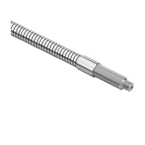 Capteur à fibre optique M4 réflexion diffuse angle droit avec câble métallique de 2m