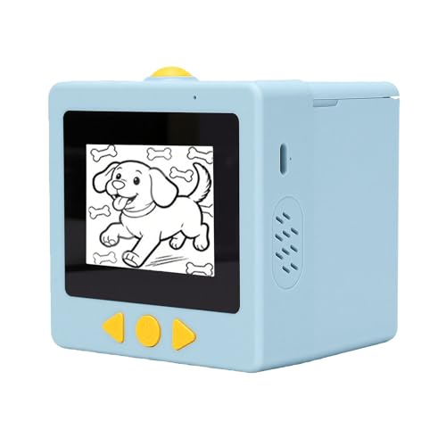 Image of Fafeicy AI Voice Sticker Printer 2.4 Inch HD Screen 2.4G WiFi Thermal Inkless Printer with APP Support for Home Office Study Craft Notes