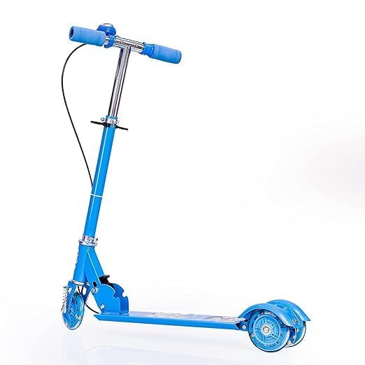 R K R Skate Scooter for Kids, 2 Wheel Kids Scooter with Foldable Height Adjustable Handle Flashing LED Wheels & Rear Braking |Skating Kick Scooter for Boys & Girls 3 to 8 Years | Weight Capacity 75 kg (B0CQPBCHS3) Amazon Price History, Amazon Price Tracker