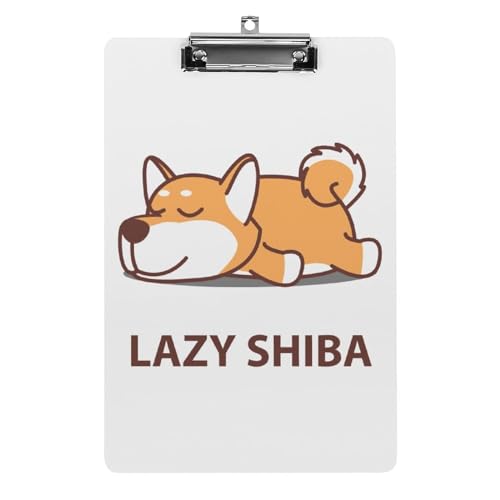クリップボード A4 縦型 かわいい 柴犬 ファイルボード 壁掛け 画板 書きやすい お会計ボード て持ち運びやす 文書整理 文房具 会議パッド 事務用品 メモ 学校 家庭用バインダー
