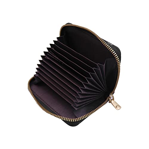 Women's Rhinestone Credit Card Holder Fashion Zipper RFID Card Case Organizer Bling Sparkle Slim Small Pouch Wallet4