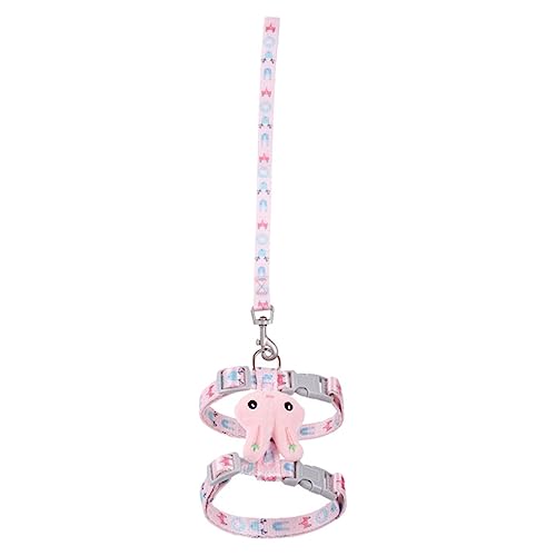 HOLIDYOYO Cat Harness Leash Escape- Vest Strap Adjustable Walking Rope Pet Supplies