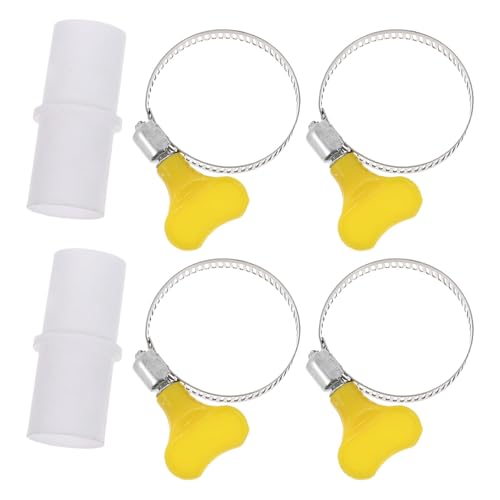 FUOYLOO 1 Set Dishwasher Drain Extension - Drain Hose with Clamps - Tailpiece Adapter for Under Sink Hookup - Universal Plumbing Connection for Dishwashers