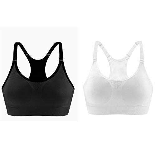 Sujetadores deportivos con copas extraíbles y espalda cruzada para mujer 2