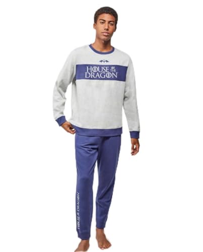 GISELA Pijama de Hombre Juego de Tronos, para los fanáticos de la épica Serie