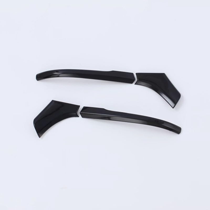 Rear View Mirror Side Molding Cover Trims Compatible with Toyota Corolla Cross 2022 2023 Car Accessories Glossy Black — view 2