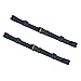 rockible Set of 2 Nylon Backpack Chest Harness Belts with Clips, Waist Strap Navy Blue