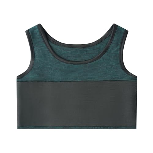 Image of Women Transgender Tomboy FTM Pull On Closure Elastic Chest Binder Pullover Tank Top