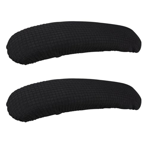 NOPKESV 2 pièces Couvertures d'accoudoir de chaise de bureau,élastique et étirable,protection imperméable soulage les coudes plaintes,housse fauteuil...