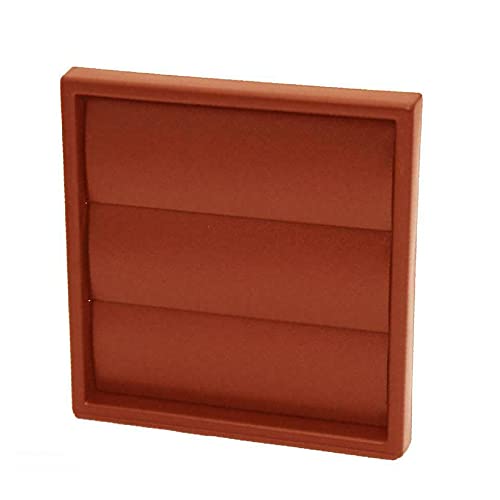 4" 5" 6" Gravity Wall Ceiling Grille Bathroom Kitchen Shower Extractor Fan (4" 100mm, Terracotta)