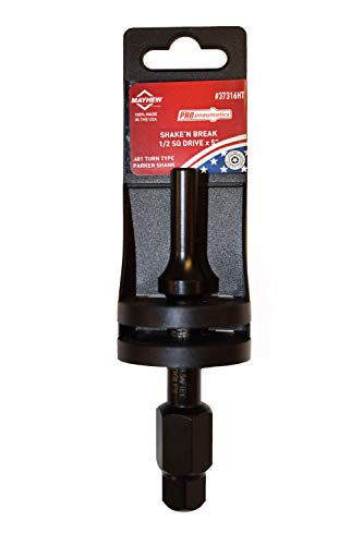 Image of Mayhew Tools 37316HT Pneumatic Bolt Breaker, 1 /2 inch Hang Tag, Black Oxide Finish