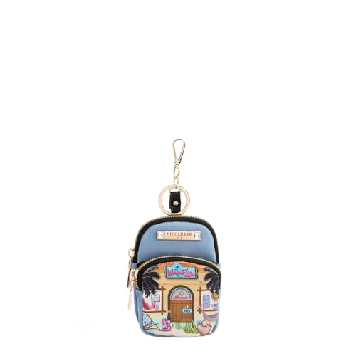 Opiniones y reviews de Mochilas Nicole Lee Top 5. 48 Llavero Nicole Lee Monedero Mini Mochila Print Sun&Sand SS25