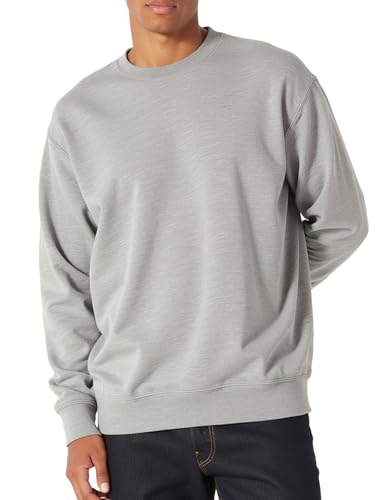 Men's Soft Crewneck Sweatshirt Breathable Crew Neck Pullover Outdoor Athletic Long Sleeve Sweatshirts