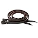 HILASON Western Genuine Leather Horse Split Reins Dark Brown 1 Inch x 7 Ft.| Riding-Reins | Reining-Reins Heavy-Duty-Rein