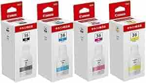 Canon使用済みインク　36点 Amazon.co.jp: キヤノン Canon 純正 インクボトル GI-36