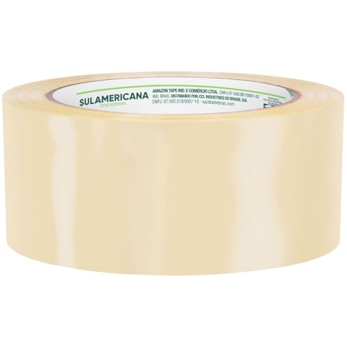 Fita para Empacotamento, Sulamericana, PP, 48mm X 100, Metros, Transparente, Caixa com 72 Unidades,