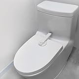 Baby Toilettenschloss, Kindersicheres Toilette-Sitzschloss im Badezimmer, Toilette-Deckelschloss mit Schaukelverschluss für Babysichere, Schnelle Installation丨Einfach zu Bedienende (2 Pcs)