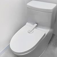 Kindersicheres Toilettenschloss (2er Pack) | Schwenkbares Verschlusssystem für WC-Sitz & Deckel | GS-Zertifiziert, Schnellmontage ohne Bohren | Baby- und Kleinkindersicherung im Badezimmer