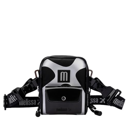 Melissa X Heat Bag Preto Prata 34458-UN
