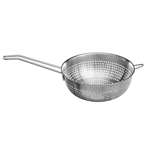 Petite passoire avec manche - D 18 cm - Inox