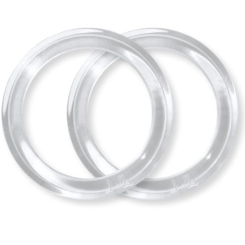 Livella | 2x Comfort-Ring für Livella Silberhütchen | Extra angenehmes Tragegefühl | Hilfe bei gereizten Brustwarzen im Wochenbett