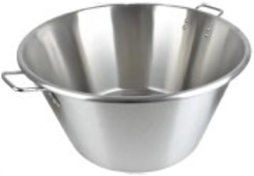 Cazo Grande Para Carnitas Extra Large 25" inch Stainless Steel Heavy Duty Acero Inoxidable Wok comal Fry