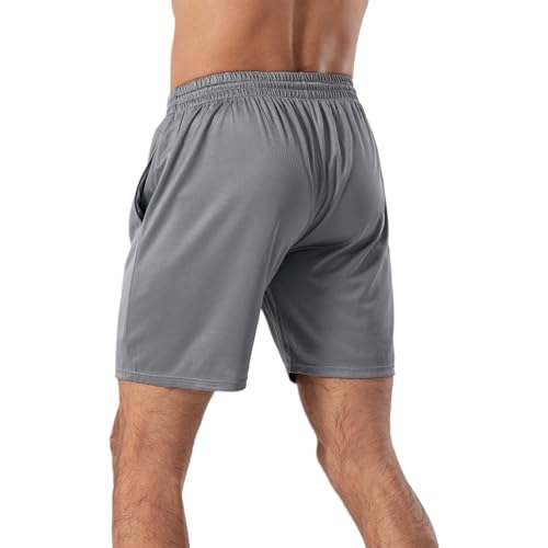 Men's 5" Inseam Mesh Workout Shorts 5-Pack – Lightweight, Breathable Athletic Shorts for Gym, Sports & Daily Wear3