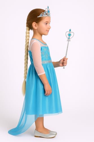 Image of FancyDressWale Girls Princess dress and accessories for Girls birthday