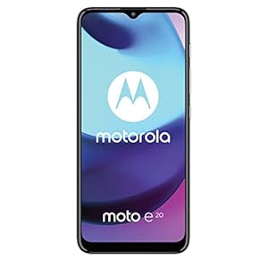 Motorola Moto e20 – Smartphone sin SIM del Reino Unido (Dual Sim,6.5″ HD,Android 11, 4G,RAM 2GB, 32GB) – Gris (Renovado)