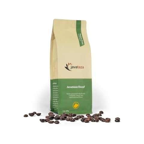 Javataza Decaf Coffee -12 oz Fairly Traded, Naturally Shade Grown (Whole Bean) Cover