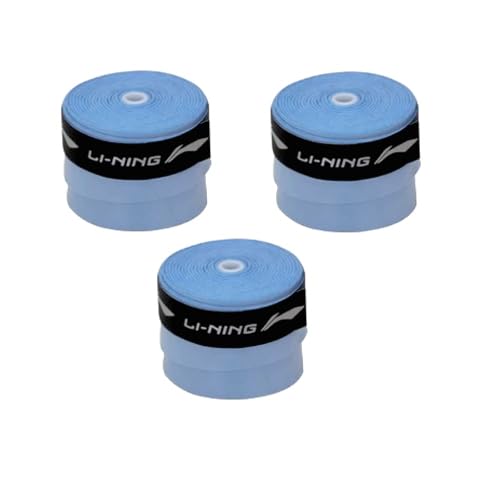 Li-Ning Badminton Racquet Over Grip, (Pack of 3),Light Blue-image-10