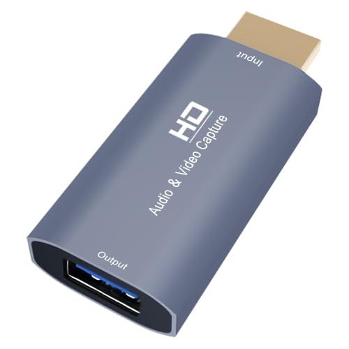 ULTRABYTES 4K Video Capture Card for HDMI-Compatible Male to USB Female Adapter 1080P Live Video Streaming Game Recorder for Streaming Live Broadcasting(UB-Z51-ADP)-image-48
