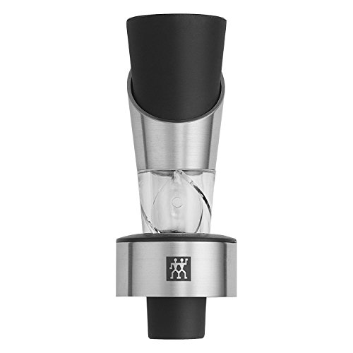 Comparison: Best Oxo Steel Wine Stopper & Pourer 11 ZWILLING Sommelier All-in-One Wine Aerator, Decanter Pourer & Stopper, 18/10 Stainless Steel
