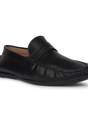 Image of Bata Men's Loafers | Stylish & Comfortable Slip-On Shoes for Casual, Office & Everyday Wear | Versatile, Durable & Fashionable Footwear
