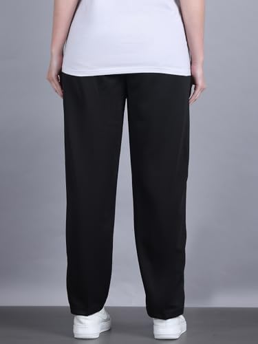 Image of Mack Jonney Solid| Relaxed Fit | Cotton Trackpant for Women-M27