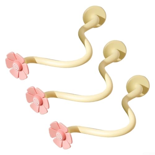 ZMdooreasy Front Load Washer Door Prop With Strong Magnetic Base And Flexible Hose, Maintains Door Open Position To Prevent Dampness(pink)