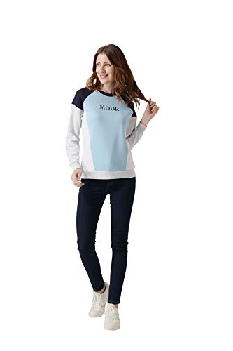 Image of Mode By Red Tape Women Blue Sweatshirt