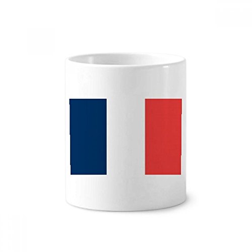 Drapeau national France brosse à dents pot pour organiser votre bureau et salle de bain