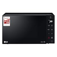 LG MH6535GIB Forno Microonde Smart Inverter con Grill al Quarzo, 25 Litri, 1150 W, Programmi Automatici, 5 Livelli di Potenza Regolabili – Nero Fumè